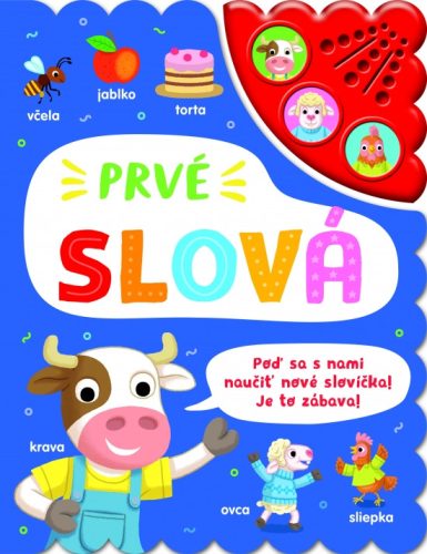 Prvé slová - 3 zvukové tlačítka