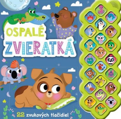 Ospalé zvieratká - zvuková knižka 22 zvukov